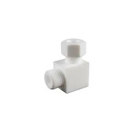 1 gomito da 1/8" 1/4" 3/8" 1/2" 3/4" 1" BSP maschio - 6 8 10 12 16 mm 1/8-1 pollice OD tubo OD raccordo di compressione giunto PTFE connettore(1l2 BSP-19.05mm)