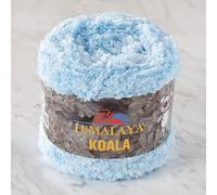 1 gomitolo/matassa di filato di ciniglia Himalaya koala, 100 g, 100 m, 100% micro poliestere, filato grosso voluminoso per bambini, per amigurumi, coperte per bambini e decorazioni per la casa, 75718