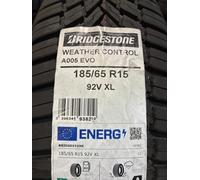 1 GOMMA 185/65R15 92V DOT2022 BRIDGESTONE A005 EVO WEATHER CONTROL 4 STAGIONI X