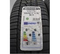 1 Gomme Invernali CONTINENTAL TS850P 205/60 R16 pneumatici Nuovi Mai Utilizzati