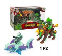 1 GORMITI LEGENDS PERSONAGGIO HYPERBEAST TRONCALION DELUXE LUCE E SUONI GIOCHI P