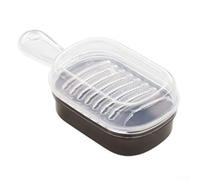 1 Grattugia a 2 vie Grattugia Giapponese Grattugia Giapponese Grattugia per la cottura per la preparazione degli alimenti Uso senza sforzo Metallo Perlato CC-1612 Alluminio di alta qualità 8,7 X 3,9 X