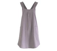 1 Grembiule Semplice In Cotone E Lino In Stile Giapponese E Coreano, Grembiule Da Casa Per Donna, Grembiule Non Necessita Di Essere Allacciato, Grembiule Da Cucina, Grembiule Adatto A Più Scene