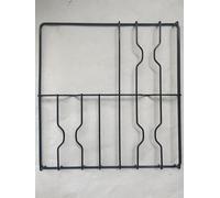 1 GRIGLIA COMPATIBILE CON SMEG SMALTATA NERA PER PIANO COTTURA a 3 FUOCHI (Alta 3,7cm,Larga 44,9cm, Lunga 46,4cm) COD.GRG413 MADE IN ITALY