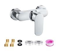 1 gruppo rubinetto miscelatore per vasca da bagno, Rubinetto per docce da bagno, Rubinetto per bagno e doccia, Miscelatore monocomando per doccia rubinetto per vasca, Monocomando per doccia a parete