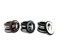 1 guarnizione meccanica MG1-22/G60 for pompe idrauliche | Diametro albero 22 mm | Soffietto in gomma con coppa G60 | Compatibile con MB1-22 e 109-22(CAR-CER-NBR)
