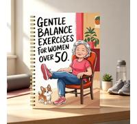 1 Guida allo yoga della sedia per donne oltre 50 Programma mensile di 1 anno senza data Esercizi di postura ed equilibrio per fitness senior a casa, A1Q