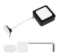 1 guinzaglio per telecomando allungabile con serratura, telecomando da 2,3 m, per TV, ideale per casa, esposizione e hotel, non perdere mai più il telecomando