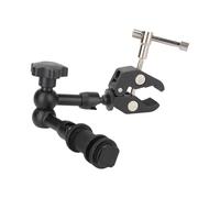 1. Heavy Duty Super Crabbing morsetto 1/4 "3/8" filettatura per fotocamera luci microfono e monitor DSLR braccio staffa