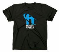 #1 Hooli Logo T-Shirt Silicon Valley Serie TV Pied Piper Maglietta Fan Geek