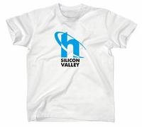#1 Hooli Logo T-Shirt Silicon Valley Serie TV Pied Piper Maglietta Fan Geek