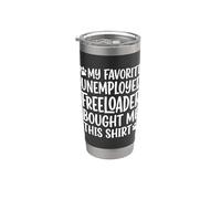 1 Il freeloader disoccupato preferito di mio padre mi ha comprato questo Bicchiere termico in acciaio inox doppia parete
