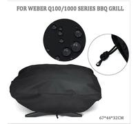 1 Impermeabile Staub Griglia Copertura per Weber 7110 Q100/1000 Serie BBQ Grill
