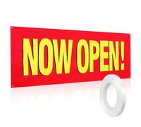 1 Imposta il cartello Now Open Banner di inaugurazione Banner Now Open per