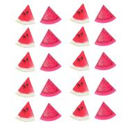 1 Impostare Adornamento a forma di frutta Pitaya Slice Decor Artificial