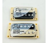 1 Impostare Alnico Chitarra Elettrica Zebra Humbucker Pickups Con Cablaggio Pro Pickup chitarra elettrica (Color : Y without Wiring)