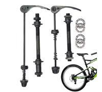 1 Impostare gli spiedini a rilascio rapido per bici MTB assi posteriori anteriori con cuscinetti del da 25 mm 1/4 compatibili con 6 7 Strumenti per parti di bici universali a 8 velocità