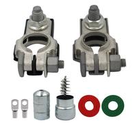 1 Impostare i connettori della batteria del veicolo Clip per i morsetti Quick