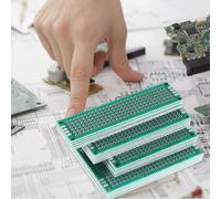 1 Impostare la scheda di pannelli pre-rignati per il progetto elettronico