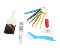 1 Impostare strumenti di pettinatura a pinna del radiatore pettine per