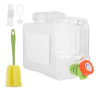 1 Impostare un grande secchio di accumulo d'acqua con un contenitore d'acqua