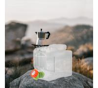 1 Impostare un grande secchio di accumulo d'acqua con un contenitore d'acqua