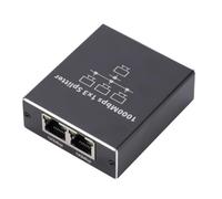 1 In 2 3 4 Out 1000Mbps Adattatore di Rete Internet Con RJ45 Uscite Gigabit Splitter Per PC USB C Power