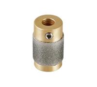 1 Inch 3/4 Inch 1/4 Inch 1/8 Inch Brass Core Grinder Bits for Stained Glass Grinder Diamond Grinding Drill Bit Head Tools Set (1 Piece/MCB34)