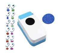 1 Inch Square Punch, 2025 New 1 Inch Squares Paper Punch, Craft LeverPunch, 12 Shapes for DIY Handicrafts, Cardboard/Corrugated Paper/Aluminum Sheet/Copper Sheet (Style 2)