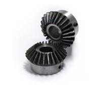 1 ingranaggio conico 2.5 stampo 20 denti foro 12 mm 14 mm 15 mm 16 mm 17 mm 18 mm 20 mm 22 mm 24 mm 25 mm ingranaggio di trasmissione a 90 gradi(22mm Keyway 6mm)