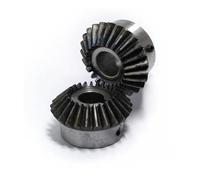 1 ingranaggio conico 2 modulo 18 denti foro interno 8 mm 10 mm 12 mm 14 mm 15 mm 16 mm ingranaggio di trasmissione a 90 gradi(14mm Keyway 5mm)