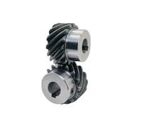 1 ingranaggio elicoidale destro e sinistro 1M 20T 1 Mod 20 denti foro interno 8 mm 10 mm 12 mm 14 mm e ingranaggi pignone per parti di macchinari,Diametro del foro: 8 mm senza chiave