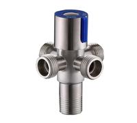 1 ingresso 4 uscita valvola angolare in acciaio inox valvola di riempimento standard G1/2 filettata accessori for WC da bagno rubinetti