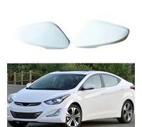 1) Insieme bianco della copertura dello specchio, misura perfetta per Hyundai Elantra 2011 2016, norma dell'OEM