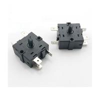 1 interruttore a manopola for riscaldatore ambiente 5 pin 0-1-2-3 ingranaggi selettore interruttore rotativo AC 250 V 16 A interruttore di controllo della temperatura Controls Switches