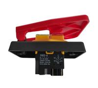 1 interruttore a pulsante di arresto off-on a 4 pin, 16 A, interruttore di avviamento elettromagnetico con protezione da sottotensione/spegnimento