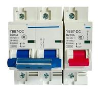 1 interruttore automatico 1P 2P 80A 100A 125A 150A 200A 250A 12/24/36/48/60/72/120V celle solari interruttore di sicurezza della batteria del camper(1P,150A)