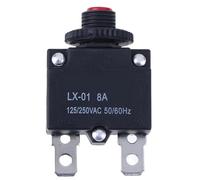 1 interruttore automatico con protezione da sovraccarico, fusibile 3A 4A 5A 6A 8A 10A 15A 20A 30A(20A)