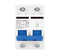 1 interruttore automatico for batteria CC 12V 24V 48V 72V 96V 6A10A 16A 20A 32A 40A 50A 63A Curva B Protezione da sovraccarico e cortocircuito(10A)