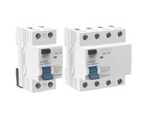 1 interruttore di corrente residua RCD 2P 4P 30mA 100mA 300mA Elettromeccanico RCCB tipo A 40A 63A 80A100A Rail Din 220V 10KA(4P,40A 300mA)