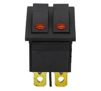 1 interruttore doppio a bilanciere cat-eye a due gang | Rocker Switch