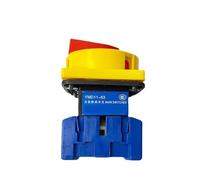 1 interruttore isolatore da 63 Amp 690 V 3P principale motorizzato con blocco rotante Interruttori di alimentazione on-off YMD11-63A Sostituisci LW30