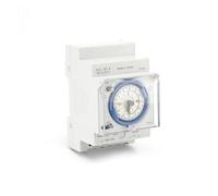 1 interruttore timer meccanico SUL181D - 96 On/Off al giorno, intervallo minimo di 15 minuti, timer programmabile 24 ore