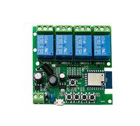1 interruttore WiFi Tuya Smart 4CH AC 85-250V 10A 4 canali Inching Relay Tuya Smart Life APP Voice Control
