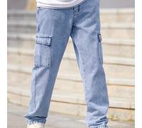 1 Jeans Cargo , Taglio Largo, , Articolo di Moda
