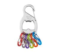 Nite Ize KeyRack+ S-Biner Stainless Steel, Argento, Taglia unica, argento, taglia unica, moderno