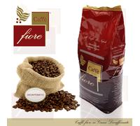 1 Kg. Caffè fiore in Grani DECAFFEINATO Qualità Superiore Cremoso ed Aromatico