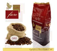 1 Kg Caffè fiore in Grani Qualità ORO miscela di Qualità Superiore Gusto e Aroma