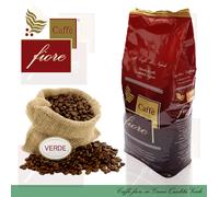 1 Kg. Caffè fiore in Grani Qualità VERDE miscela equilibrata Gustosa e Cremosa