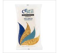 1 kg di cera a caldo color miele, con pellicola elastica, senza strisce, cera depilatoria a bassa fusione, per tutti i peli del corpo e aree sensibili